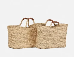 ELYRIA set of 2 iron trays