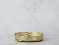 ELYRIA set of 2 iron trays