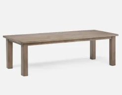 EPIRUS solid mango wood large dining table 260 cm