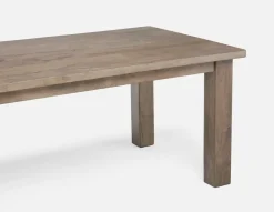 EPIRUS solid mango wood large dining table 260 cm