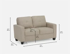 ERIN loveseat
