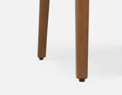 EVA 100% leather modern dining chair