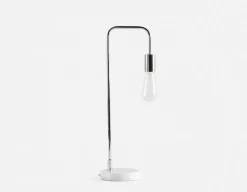 EVY led table lamp with marble base 41 cm height