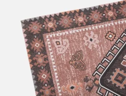 FEDERI woven cotton rug 122 cm x 183 cm