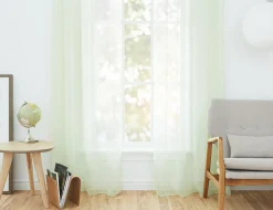 FEDORA set of 2 sheer curtain panels