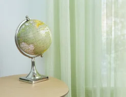 FEDORA set of 2 sheer curtain panels