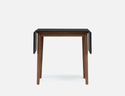 FINA modern contemporary dining table with 2 drop leaf extension 74cm to 134cm