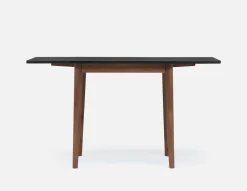 FINA modern contemporary dining table with 2 drop leaf extension 74cm to 134cm