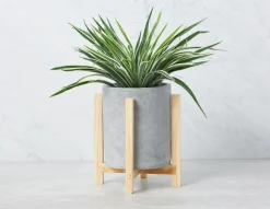FLAVIN cement pot 24 cm