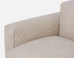GABE 5-pc apartment sized modular sectional sofa