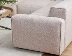 GABE 5-pc apartment sized modular sectional sofa