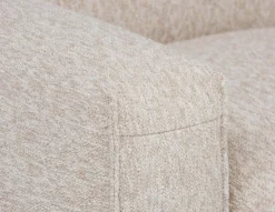 GABE 5-pc apartment sized modular sectional sofa