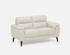 GAMARRA 100% leather contemporary armchair