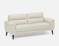 GAMARRA 100% leather contemporary armchair