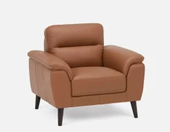 GAMARRA 100% leather modern contemporary sofa