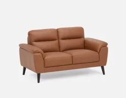 GAMARRA 100% leather modern contemporary sofa