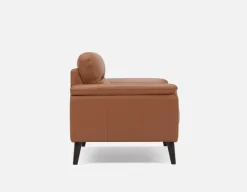 GAMARRA 100% leather modern contemporary sofa