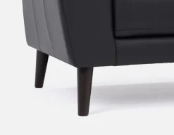 GAMARRA 100% leather modern contemporary sofa