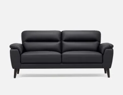 GAMARRA 100% leather modern contemporary sofa