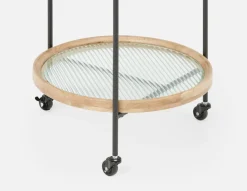 GEMA modern contemporary round cart
