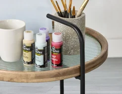 GEMA modern contemporary round cart