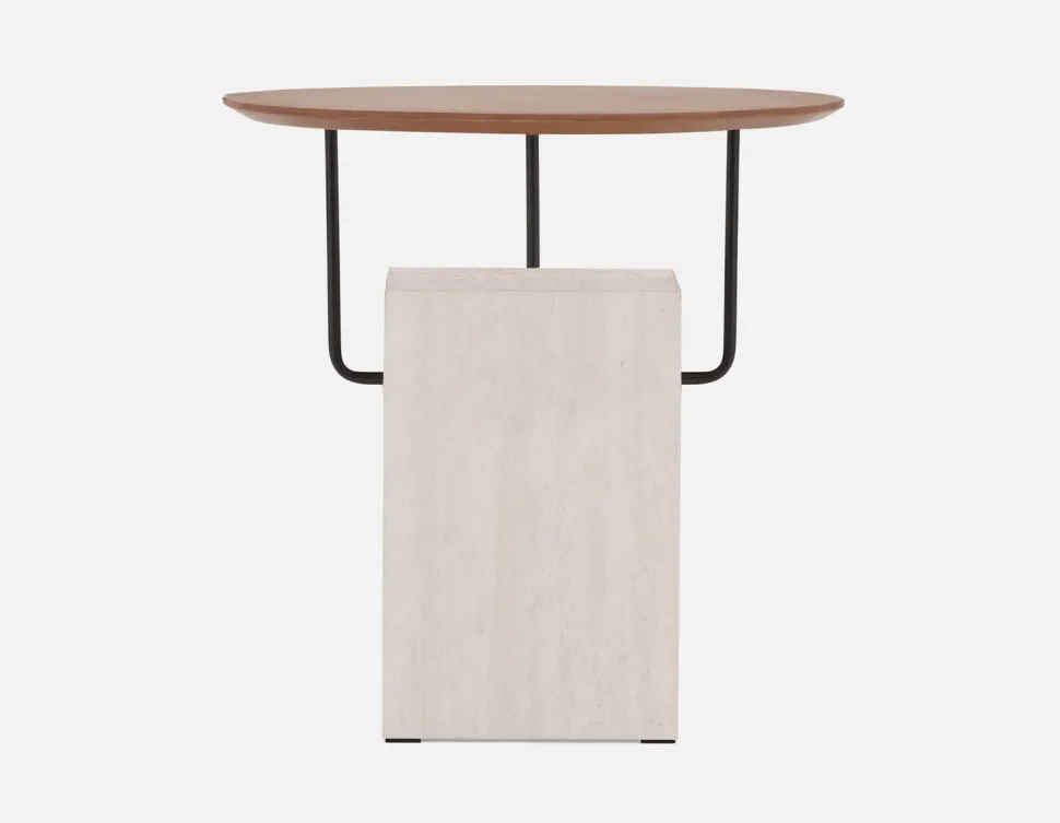 GENNY modern contemporary end table 48cm