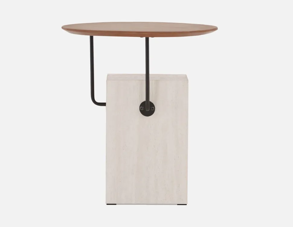 GENNY modern contemporary end table 48cm