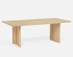 GILLIS modern farmhouse acacia wood dining table 160 cm