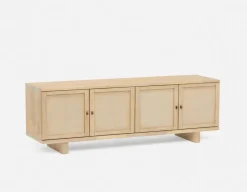 GILLIS modern farmhouse acacia wood dining table 160 cm