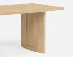 GILLIS modern farmhouse acacia wood dining table 160 cm