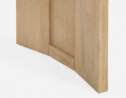 GILLIS modern farmhouse acacia wood dining table 160 cm