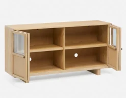 GILLIS modern farmhouse 2-folding doors sideboard