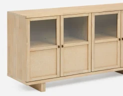 GILLIS modern farmhouse 2-folding doors sideboard
