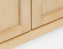 GILLIS modern farmhouse sideboard hutch