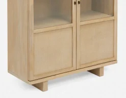 GILLIS modern farmhouse sideboard hutch
