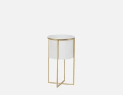 GOLDIO planter with stand 25 cm