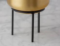 GOLDIO planter with stand 25 cm