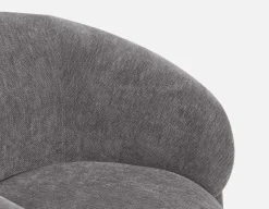 HANCHA modern accent chair with ottoman