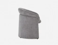 HANCHA modern accent chair with ottoman