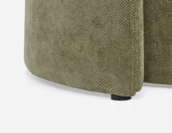 HANCHA modern accent chair with ottoman