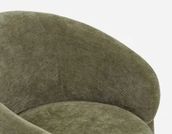HANCHA modern accent chair with ottoman