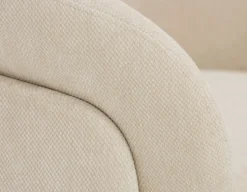HANCHA modern accent chair with ottoman