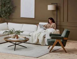 HAZEL midcentury classic accent chair