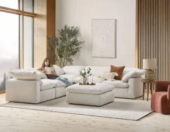 HELIO contemporary modular sectional sofa