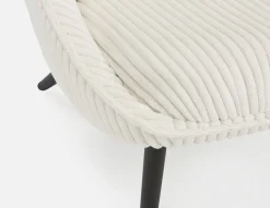 HERMAN corduroy accent chair