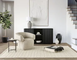 HOBSON hand tufted carpet 8' x 10'