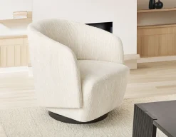 IDA swivel armchair