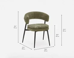 IFRAN modern contemporary dining chair