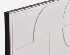 IGNIS framed wall art 103 x 103cm