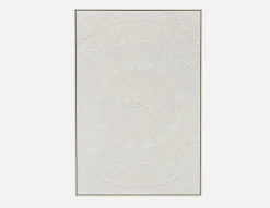IGNIS framed wall art 103 x 103cm